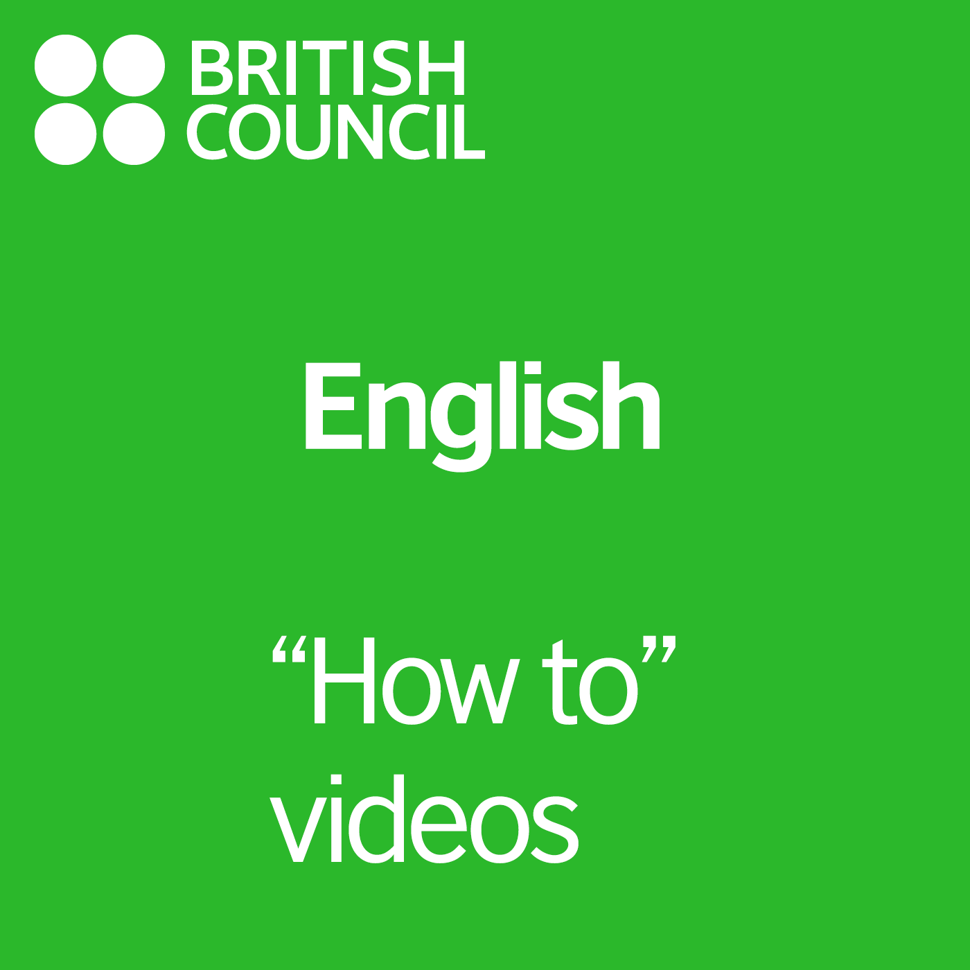 LearnEnglish - How To Videos